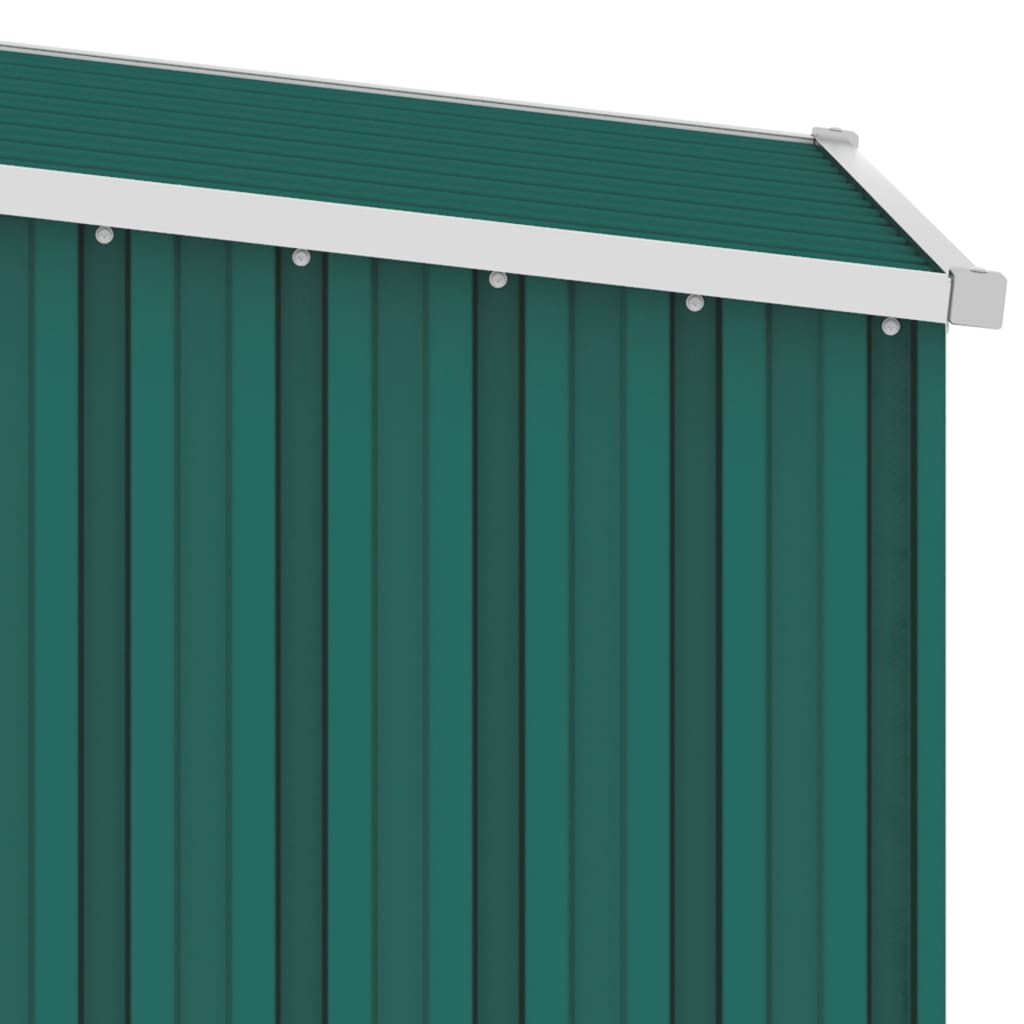 Garden Shed Green 87x98x159 cm Galvanised Steel