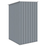 Garden Shed Grey 87x98x159 cm Galvanised Steel