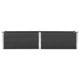 Garden Raised Bed 250x50x54 cm WPC Grey