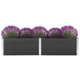 Garden Raised Bed 250x100x54 cm WPC Grey