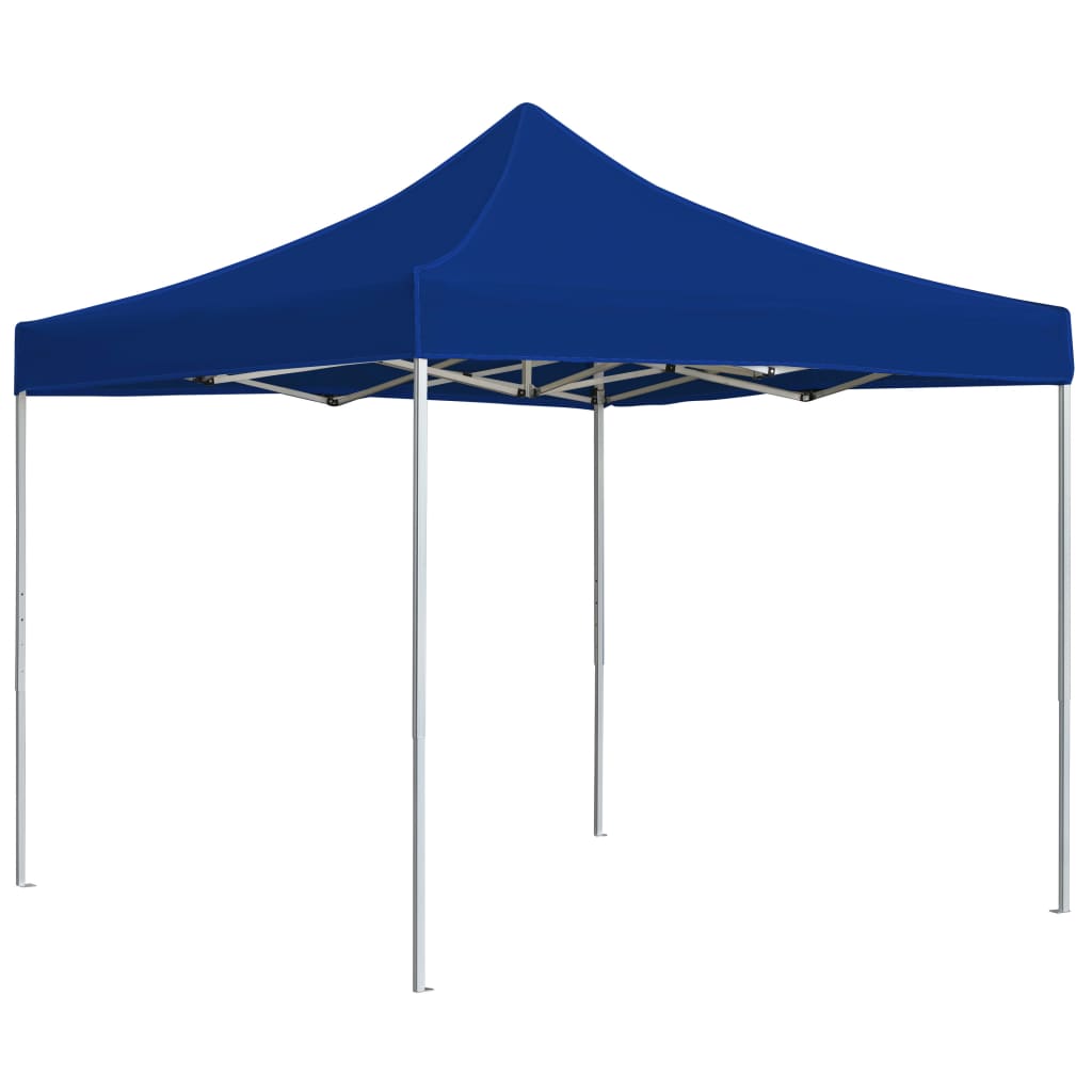 Professional Folding Party Tent Aluminium 2x2 m Blue