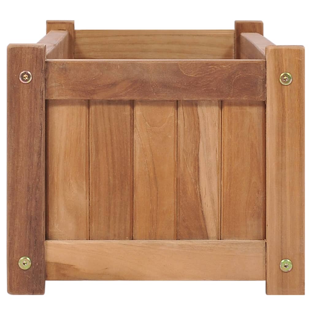 Raised Bed 100x30x25 cm Solid Teak Wood