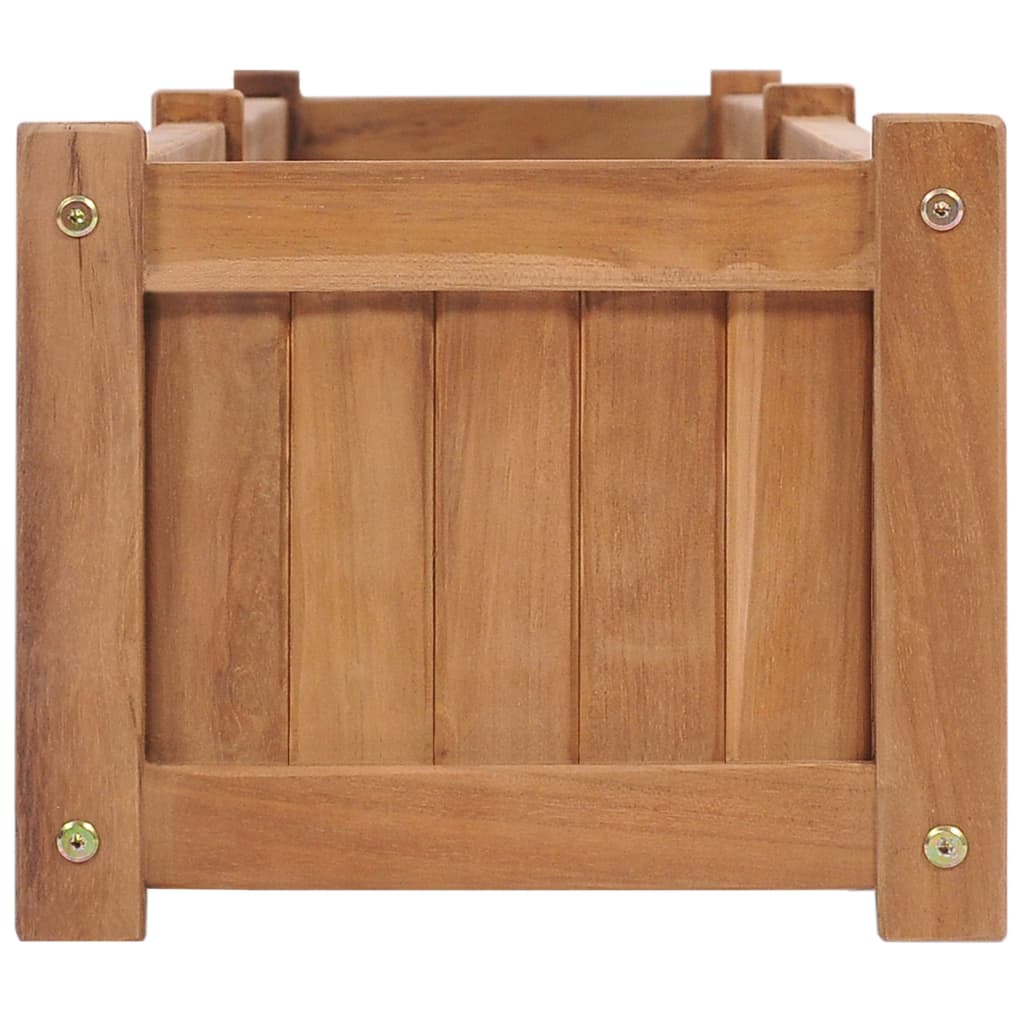 Raised Bed 200x30x25 cm Solid Teak Wood