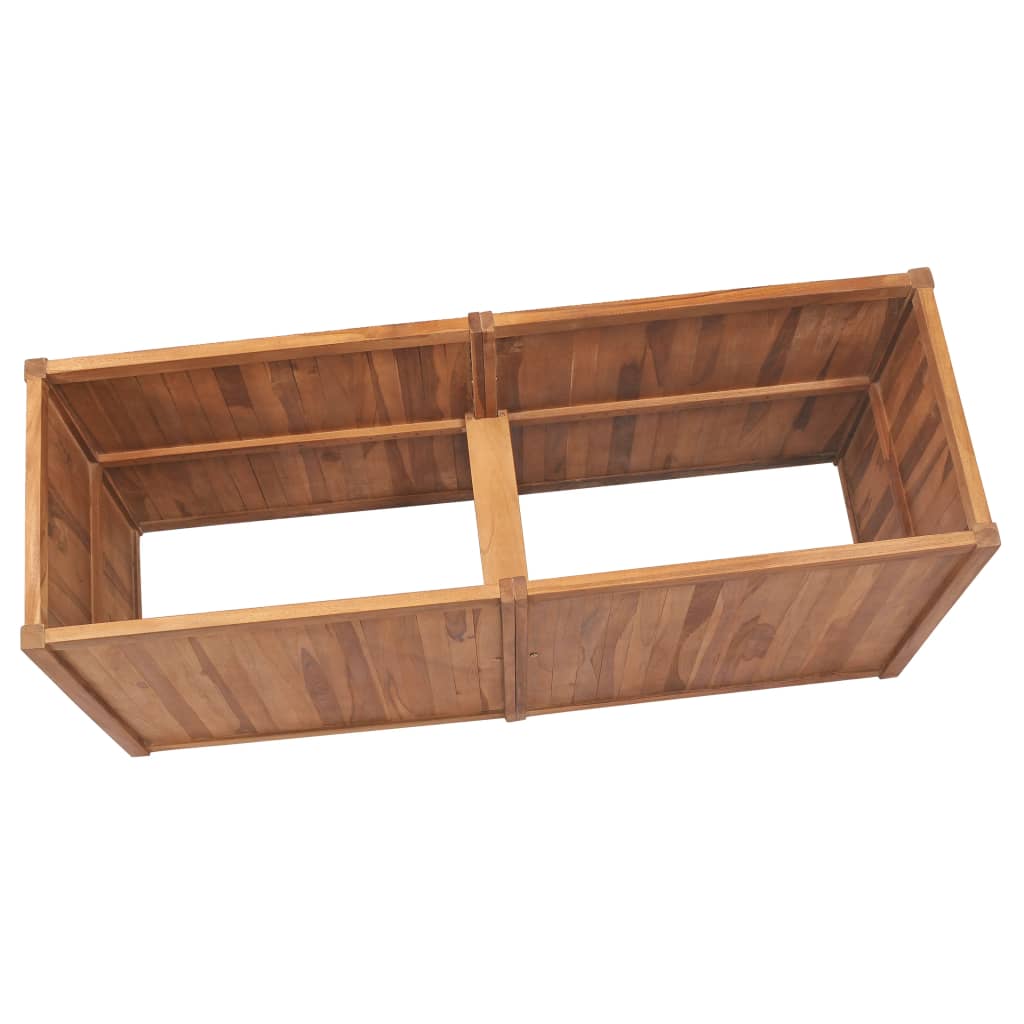 Garden Raised Bed 150x50x70 cm Solid Teak Wood