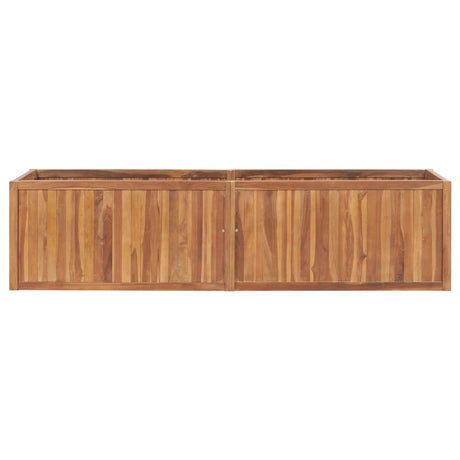 Garden Raised Bed 200x50x50 cm Solid Teak Wood