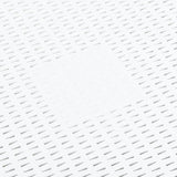 Side Table White 54x54x36.5 cm Plastic