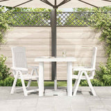 Garden Table White 80x75x72 cm Plastic