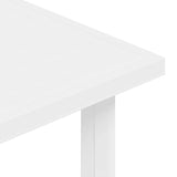 Garden Table White 80x75x72 cm Plastic