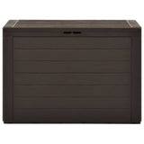 Garden Storage Box Brown 78x44x55 cm
