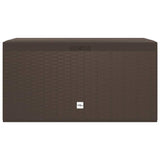 Garden Storage Box Brown 114x47x60 cm