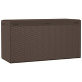 Garden Storage Box Brown 114x47x60 cm