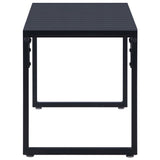 Garden Bench 120.5 cm PS Board Black