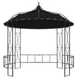 Gazebo 300x290 cm Anthracite Round