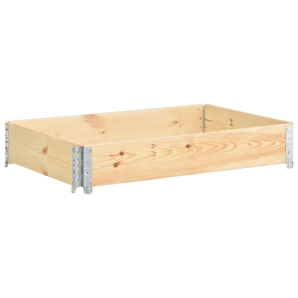 Raised Bed 80x120 cm Solid Pine Wood (310050)