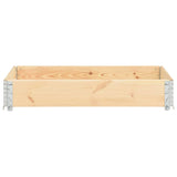 Raised Bed 80x120 cm Solid Pine Wood (310050)