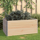Raised Beds 3 pcs 80x120 cm Solid Pine Wood (310051)