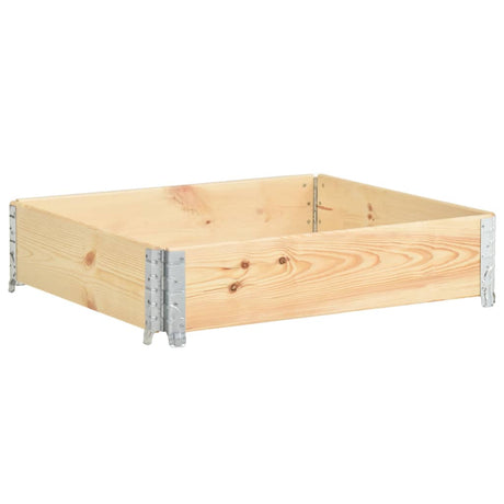 Raised Bed 100x100 cm Solid Pine Wood (310056 )
