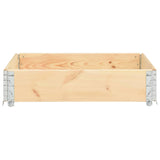 Raised Bed 100x100 cm Solid Pine Wood (310056 )
