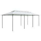 Gazebo 600x298x270 cm White 180g/m²