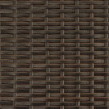 Stackable Outdoor Chairs 6 pcs Poly Rattan Brown