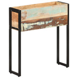 Planter 60x20x68 cm Solid Reclaimed Wood