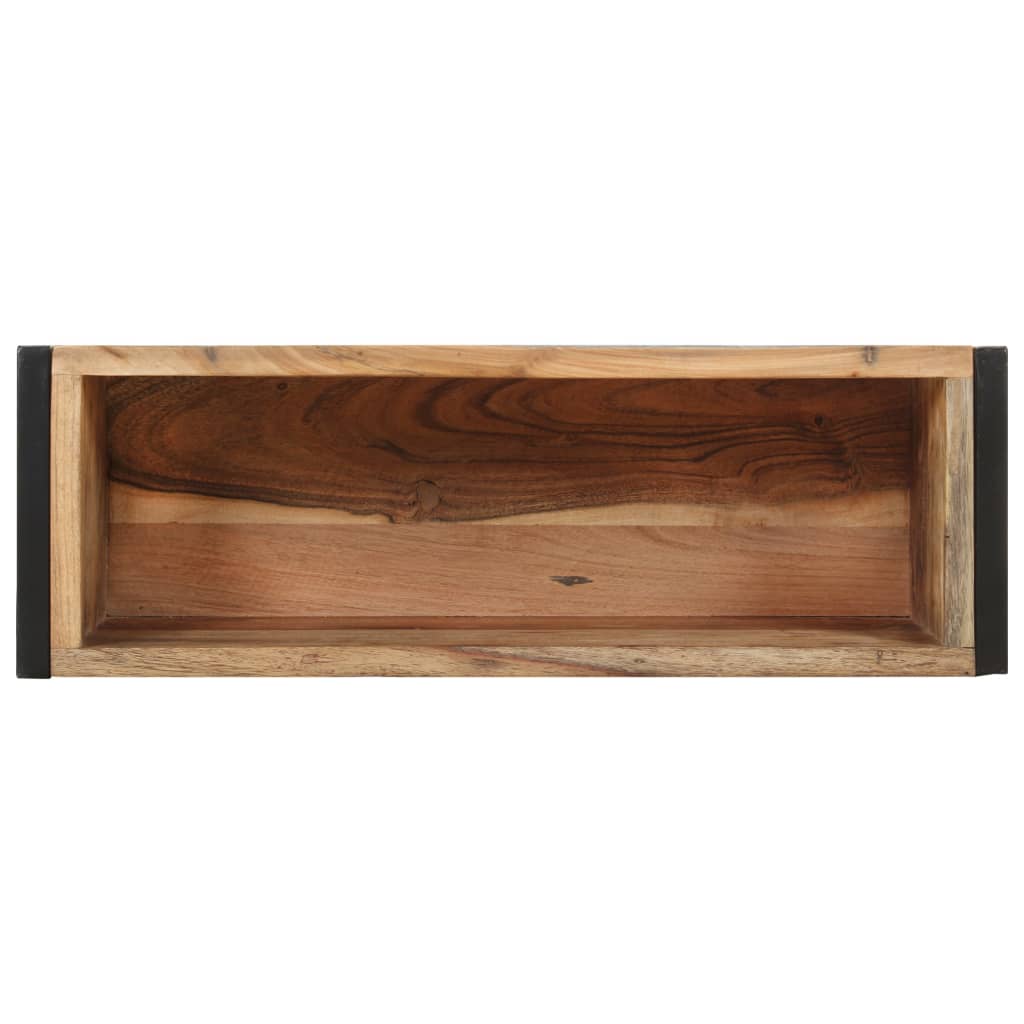 Planter 60x20x68 cm Solid Reclaimed Wood
