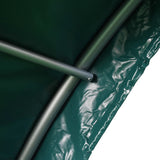 Livestock Tent PVC 3.7x3.7 m Green