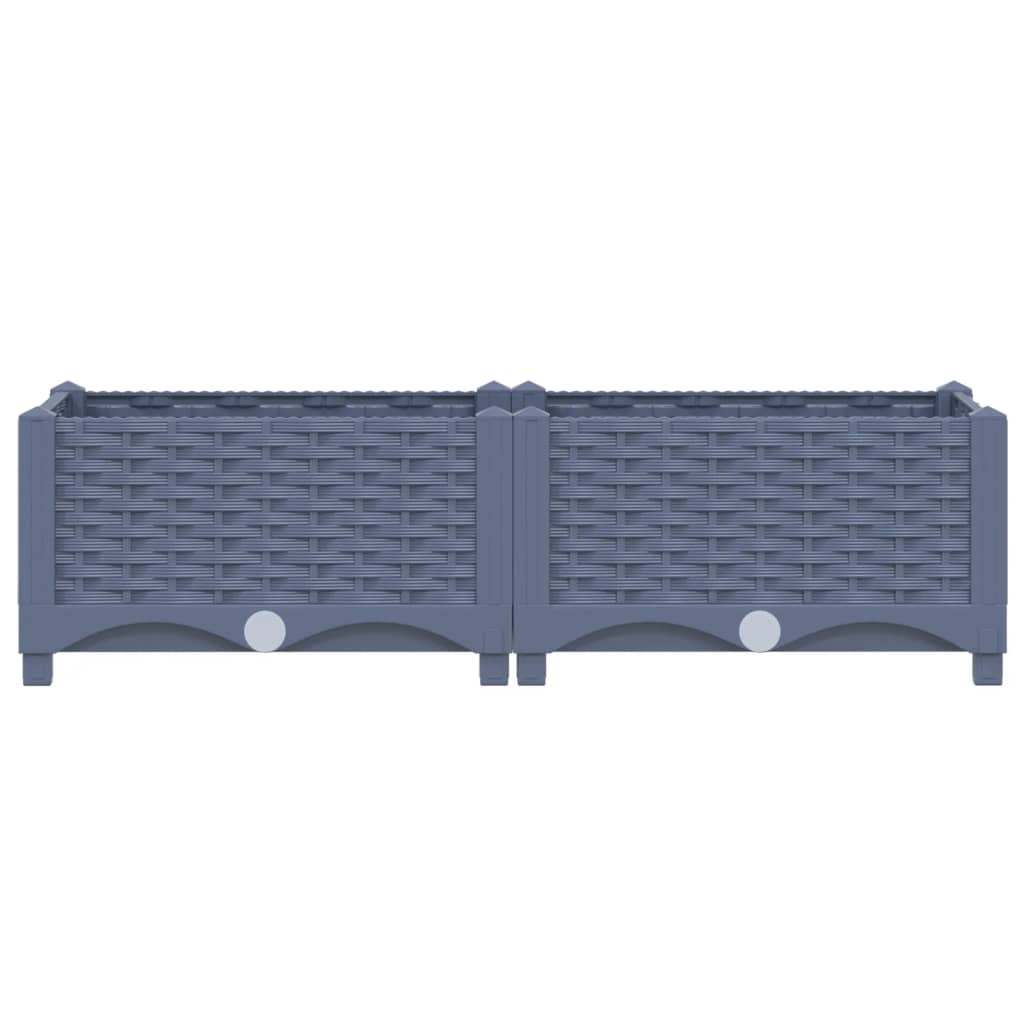 Raised Bed 80x40x23 cm Polypropylene