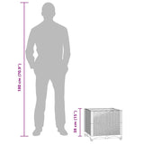 Raised Bed 40x40x38 cm Polypropylene