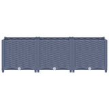 Raised Bed 120x40x38 cm Polypropylene