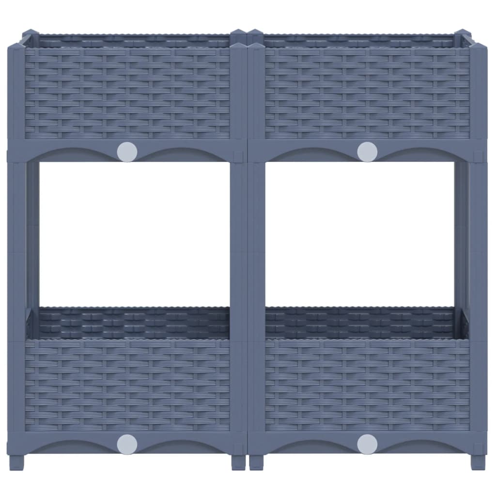 Raised Bed 80x40x71 cm Polypropylene