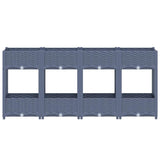 Raised Bed 160x40x71 cm Polypropylene