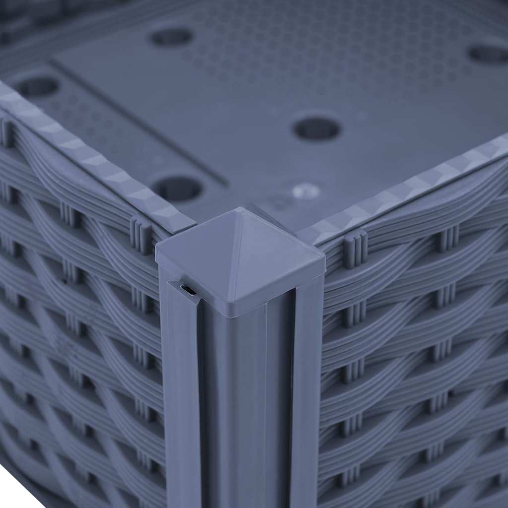 Raised Bed 160x40x71 cm Polypropylene