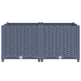 Raised Bed 80x80x38 cm Polypropylene