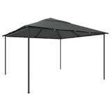 Gazebo 4x4x3 m Anthracite 180 g/mÂ²