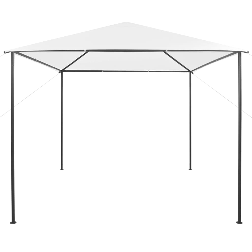 Gazebo 3x3x2.9 m White 180 g/m²