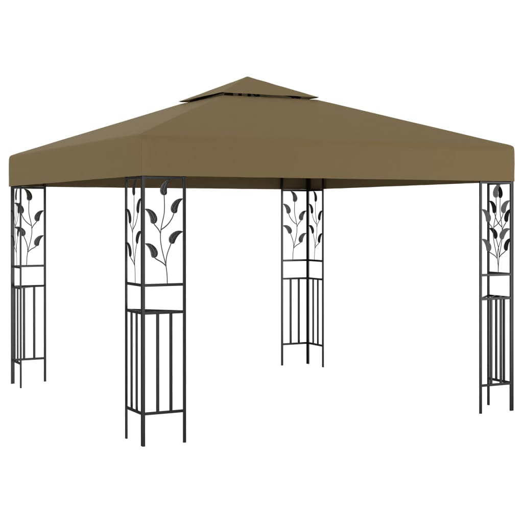 Gazebo 3x3 m Taupe 180 g/m²