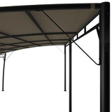 Garden Sunshade Awning 6x3x2.55 m Taupe