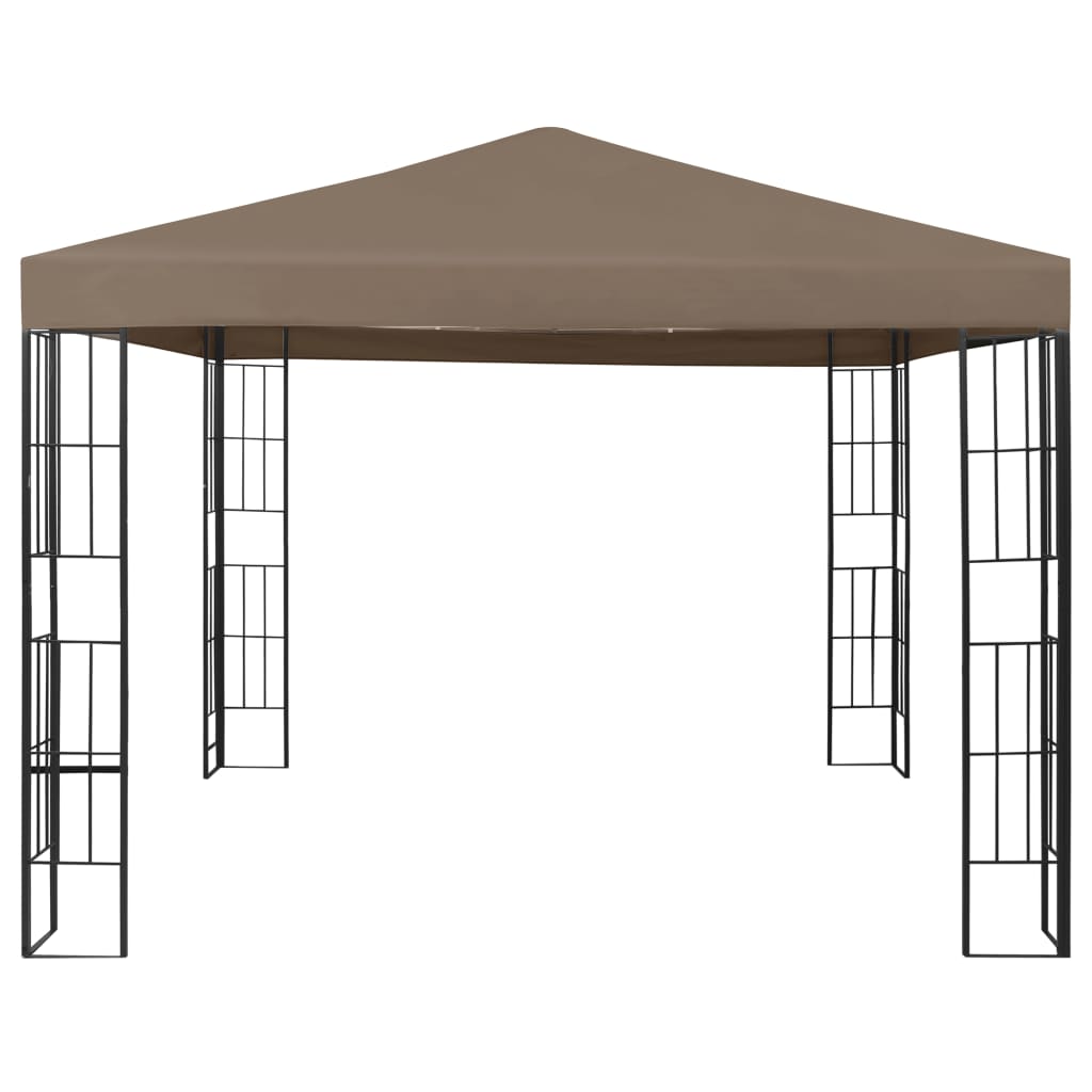 Gazebo 3x3 m Taupe