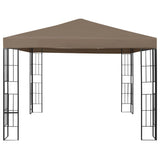 Gazebo 3x3 m Taupe