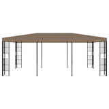 Gazebo 6x3 m Taupe