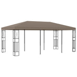 Gazebo 6x3 m Taupe Fabric