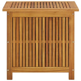 Garden Storage Box 60x50x58 cm Solid Acacia Wood