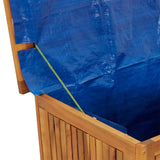 Garden Storage Box 60x50x58 cm Solid Acacia Wood
