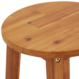 Bar Stools 6 pcs Solid Acacia Wood