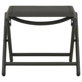3 Piece Garden Lounge Set Textilene and Aluminium Black