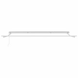 Awning Manual White 5 x 3.5 m Metal