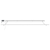 Awning Manual White 5 x 3 m Metal