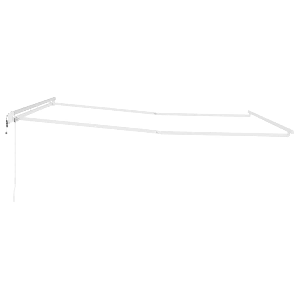 Awning White 4.5 x 3.5 m Metal