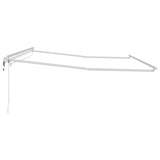 Awning White 5 x 3 m Metal